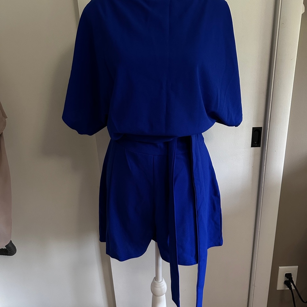 Elegant Blue Jumpsuit